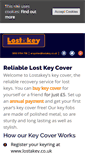 Mobile Screenshot of lostakey.co.uk
